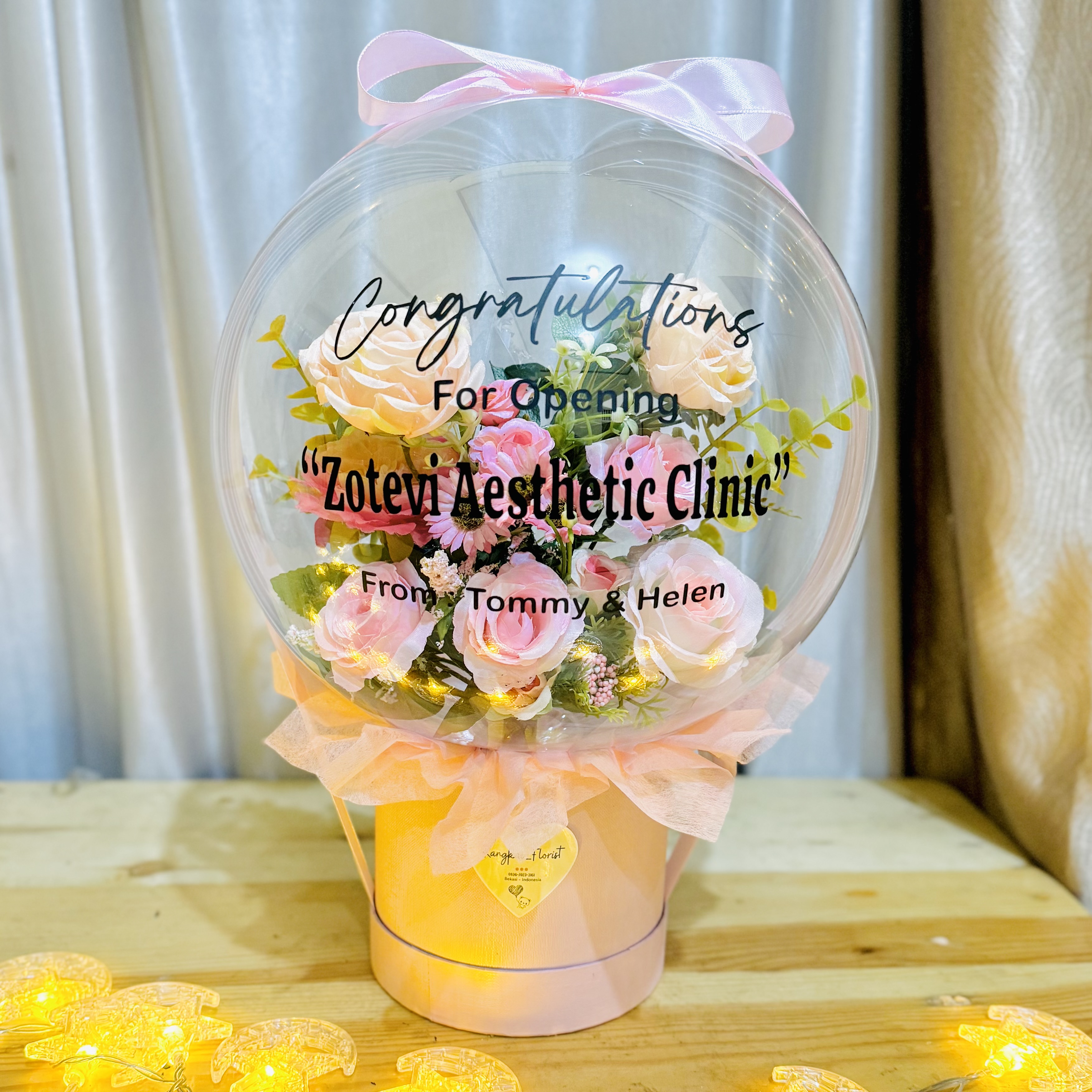 Ballon Bunga PVC Opening Standar